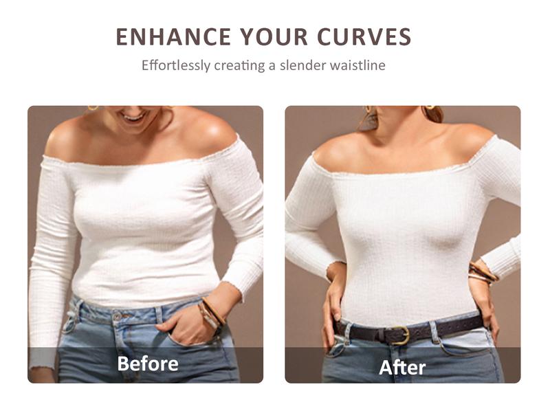 FeelinGirl Seamless Covered Bust Jumpsuit Thong Bodysuit tts Fit  Breathable Comfort Womenswear shaper clothes Hip