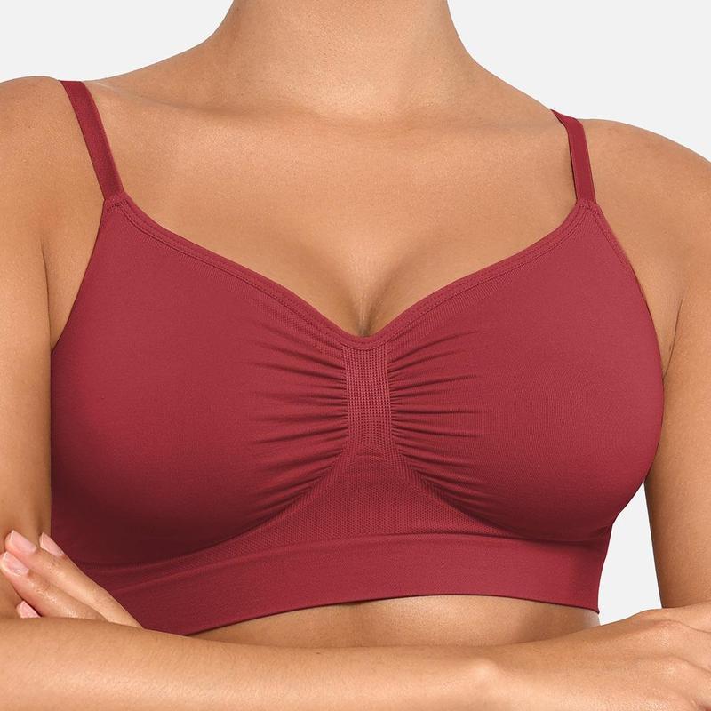 Women's Wireless Bra Comfort up to 44DD No Padding No Underwire Unlined Cami Bra