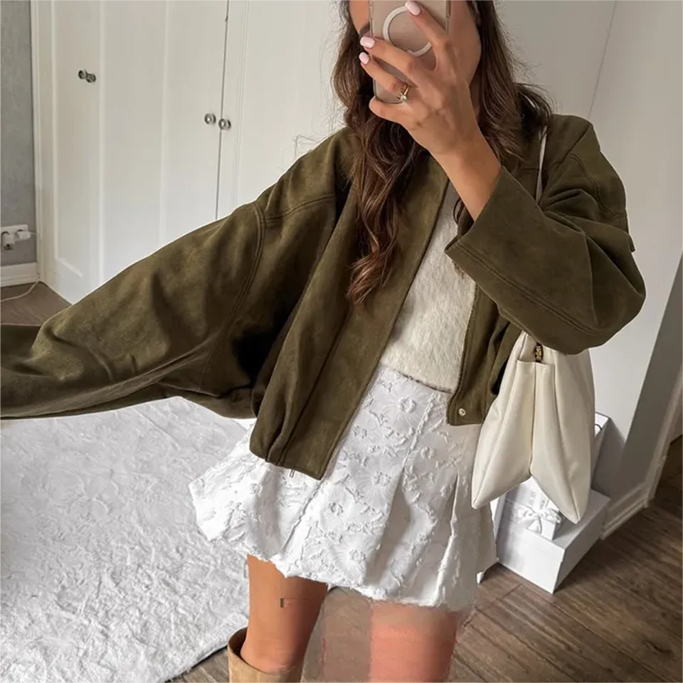  Sleeve Oversized Autumn Winter Coats Fashion 2025 Outwears