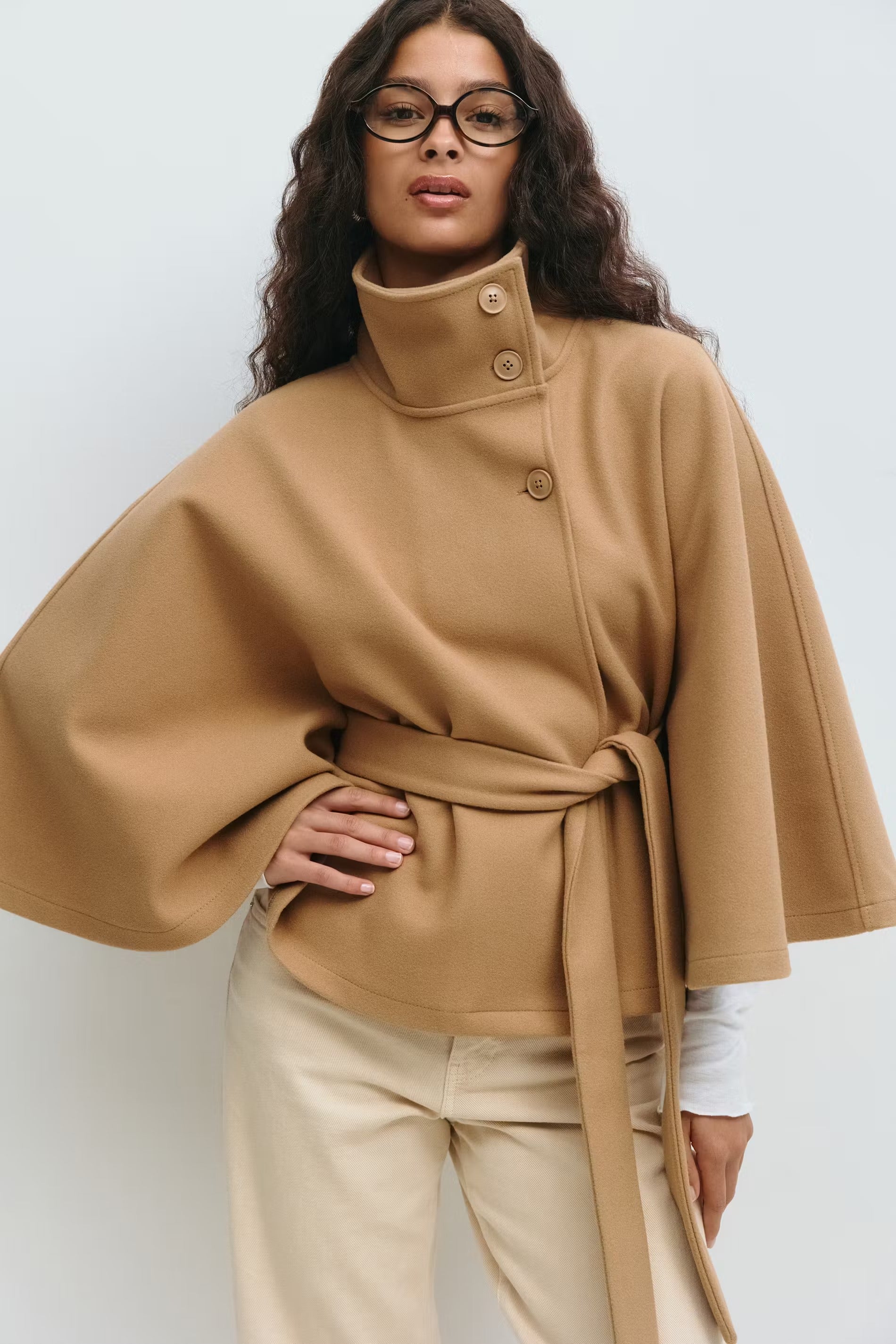 Solenne Cape Coat