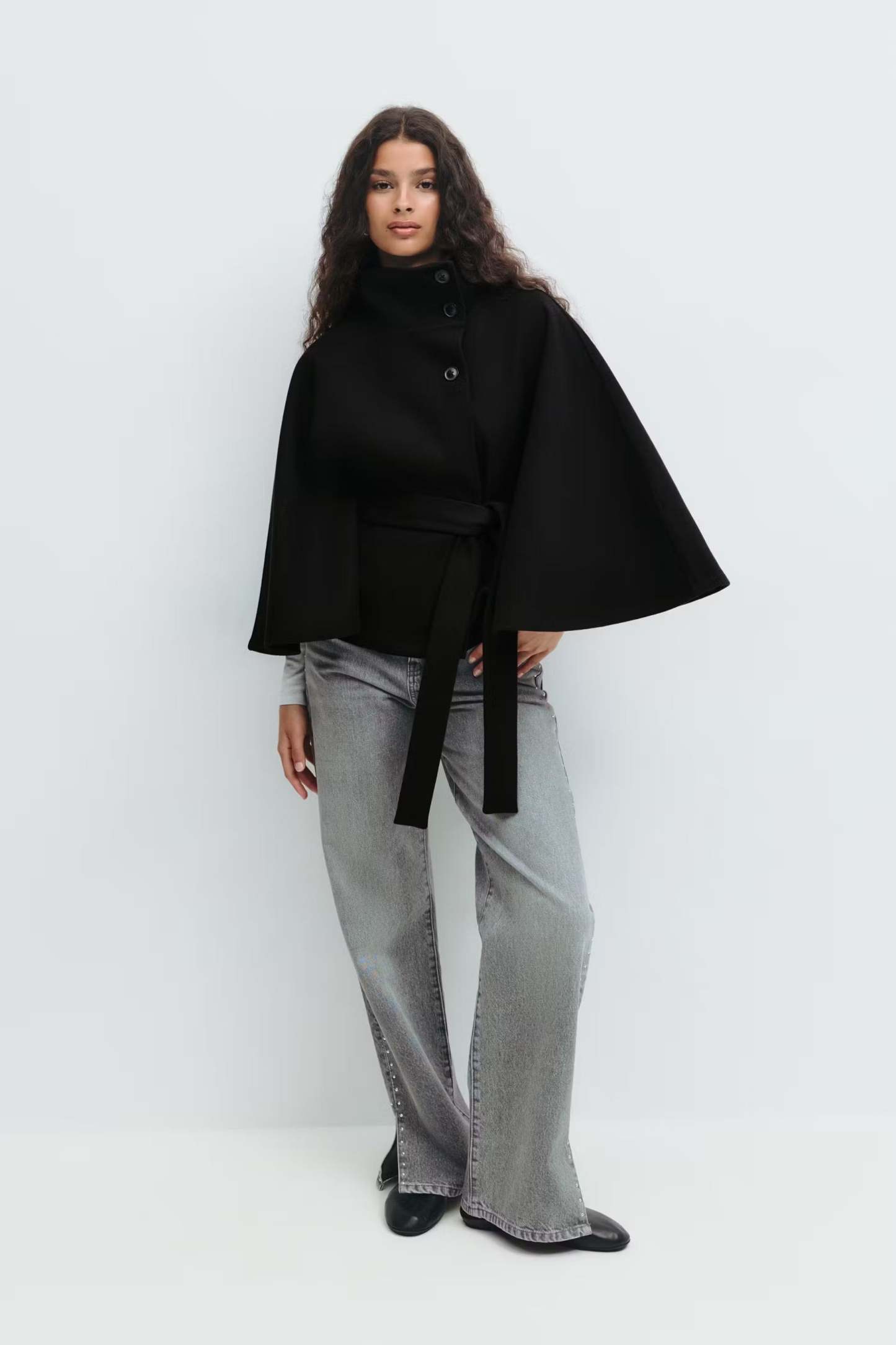 Solenne Cape Coat