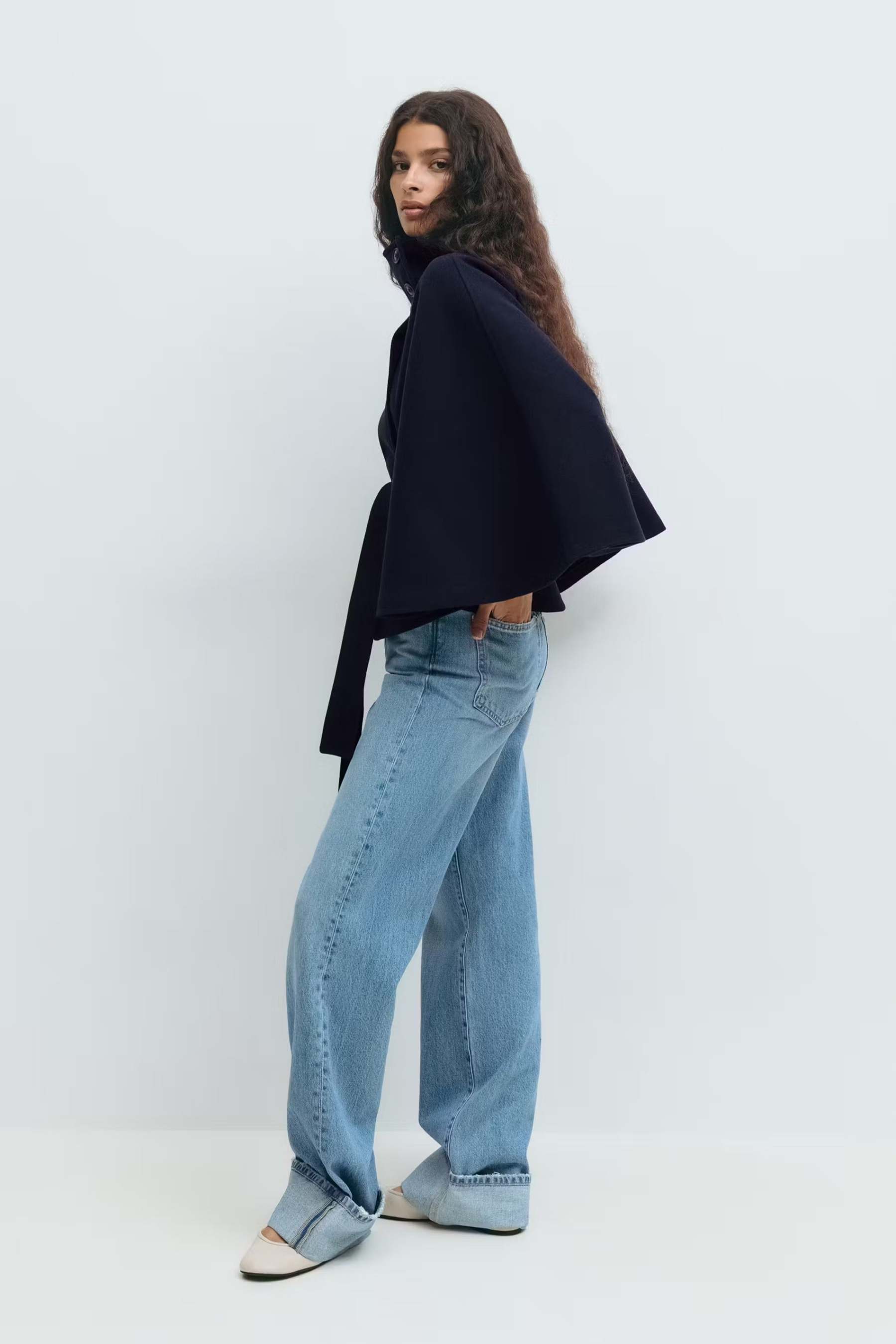 Solenne Cape Coat
