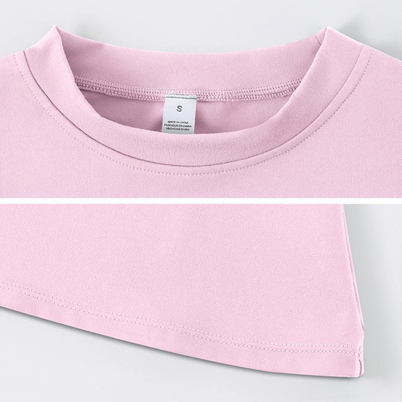 ⚡Flash Sale 👍Solid Sports Tee Set Round Neck Slim Stretchy Ideal for Yoga 🔥