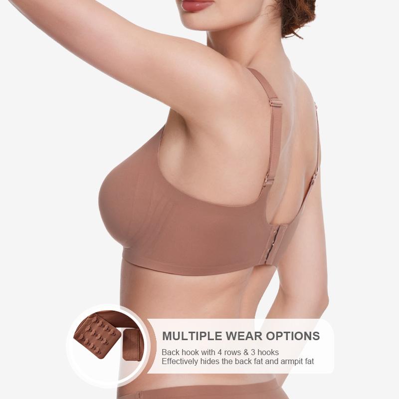 ⚡Flash Sale 👍Wireless Women Comfortable Push Up Bras Wireless Seamless Full Coverage Bra Buttery Soft Everyday Tshirt Bra