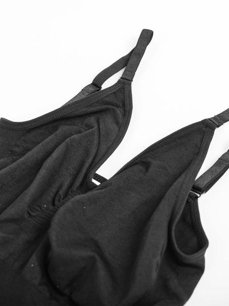 Women's Solid Backless Adjustable Strap Shapewear Bodysuit, High Stretch Seamless Shapewear, Lady Underwear Halloween dailydrip comfyessentials tiktokshopbacktoschool Women's Solid Backless Adjustable Strap Shapewear Bodysuit, High Stretch Seamless Shapewear, Lady Underwear Halloween dailydrip comfyessentials tiktokshopbacktoschool