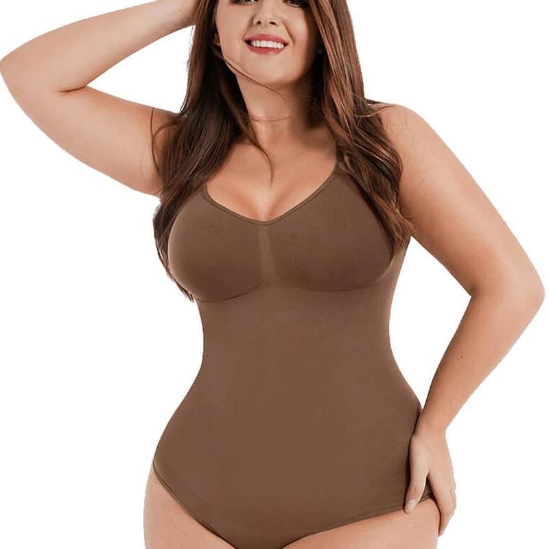 Seamless coverage bra, one-piece panty, thong panty