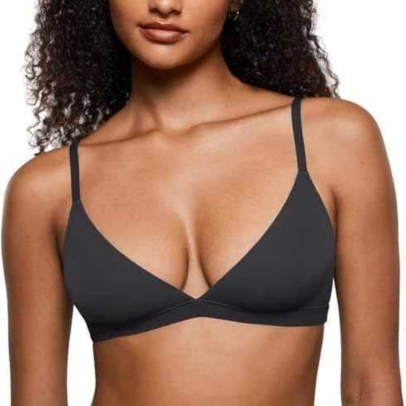 🔥2 for €36💞Women's Wire-Free Jelly Support Triangle Bralette