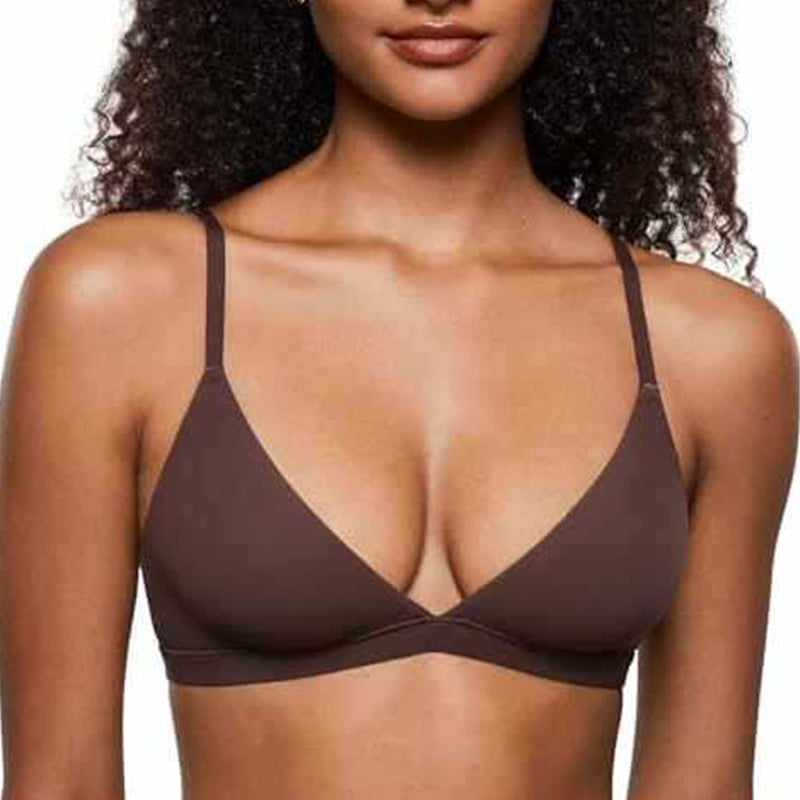 🔥2 for €36💞Women's Wire-Free Jelly Support Triangle Bralette