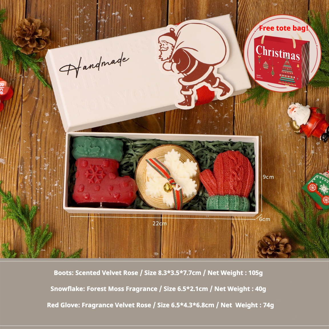 Christmas Handmade Scented candles