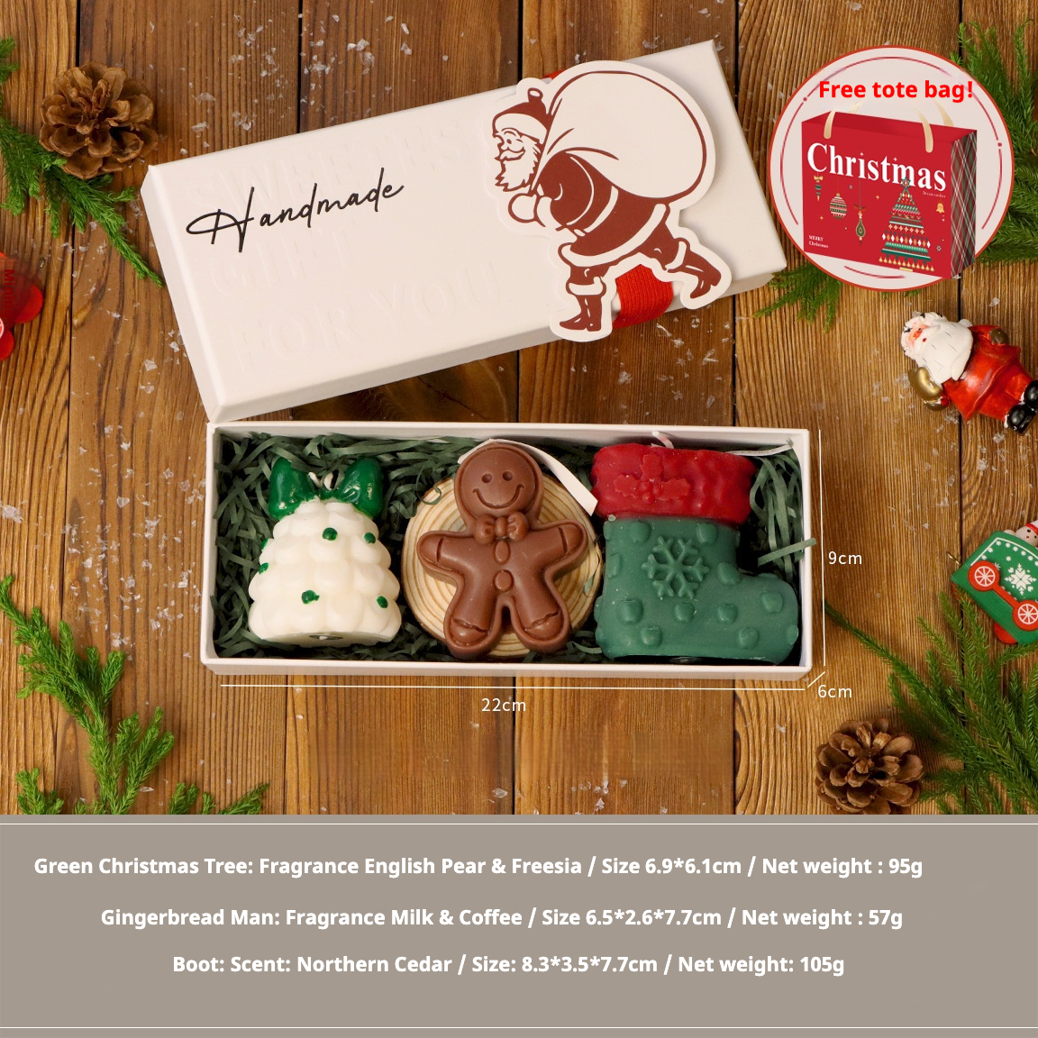 Christmas Handmade Scented candles