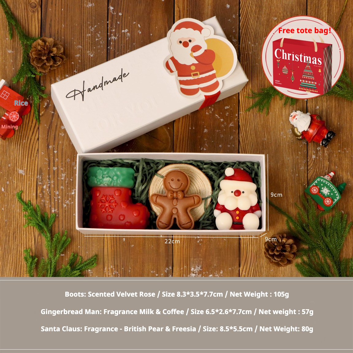 Christmas Handmade Scented candles