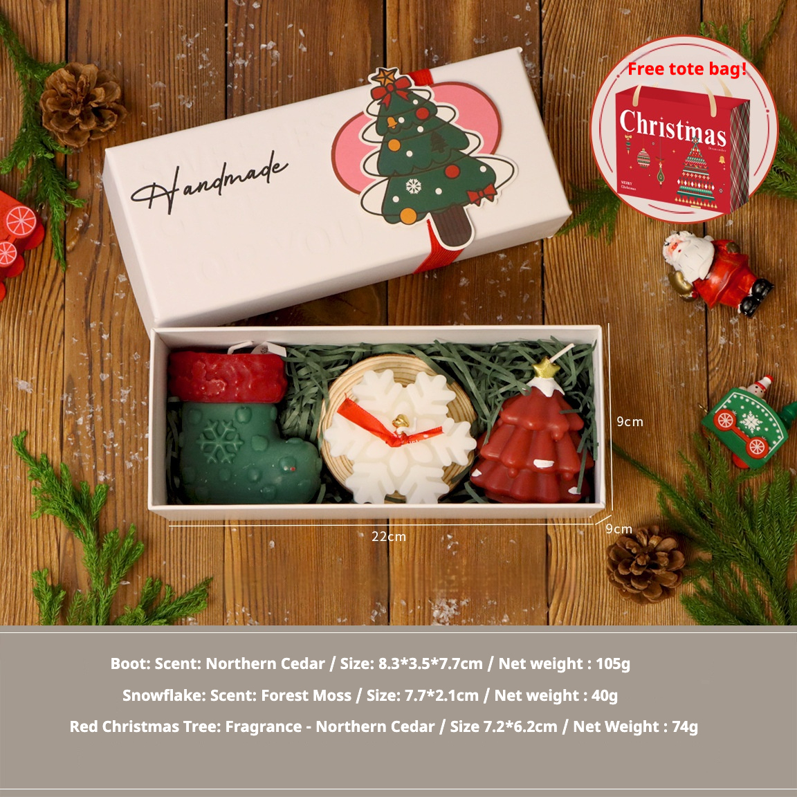 Christmas Handmade Scented candles