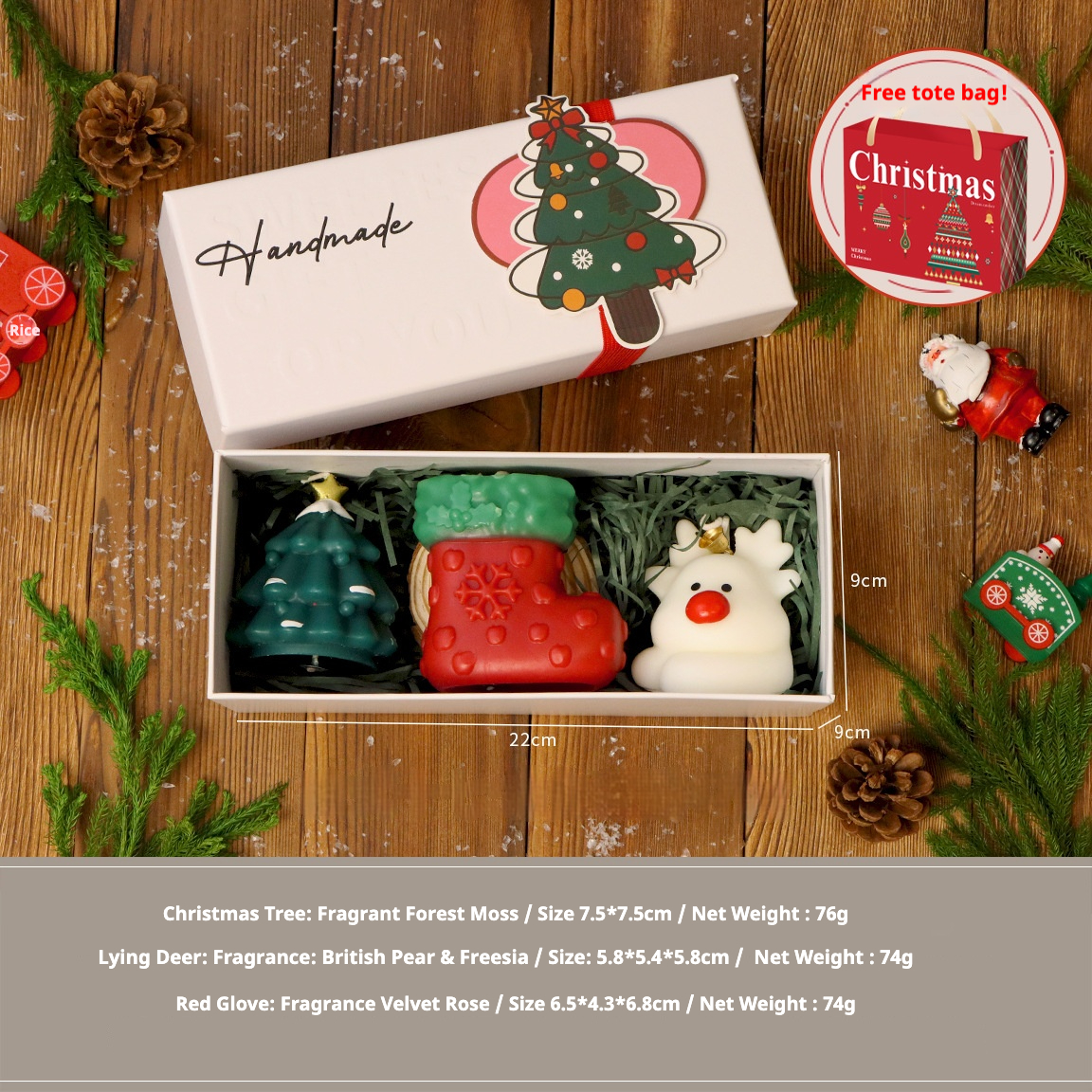 Christmas Handmade Scented candles