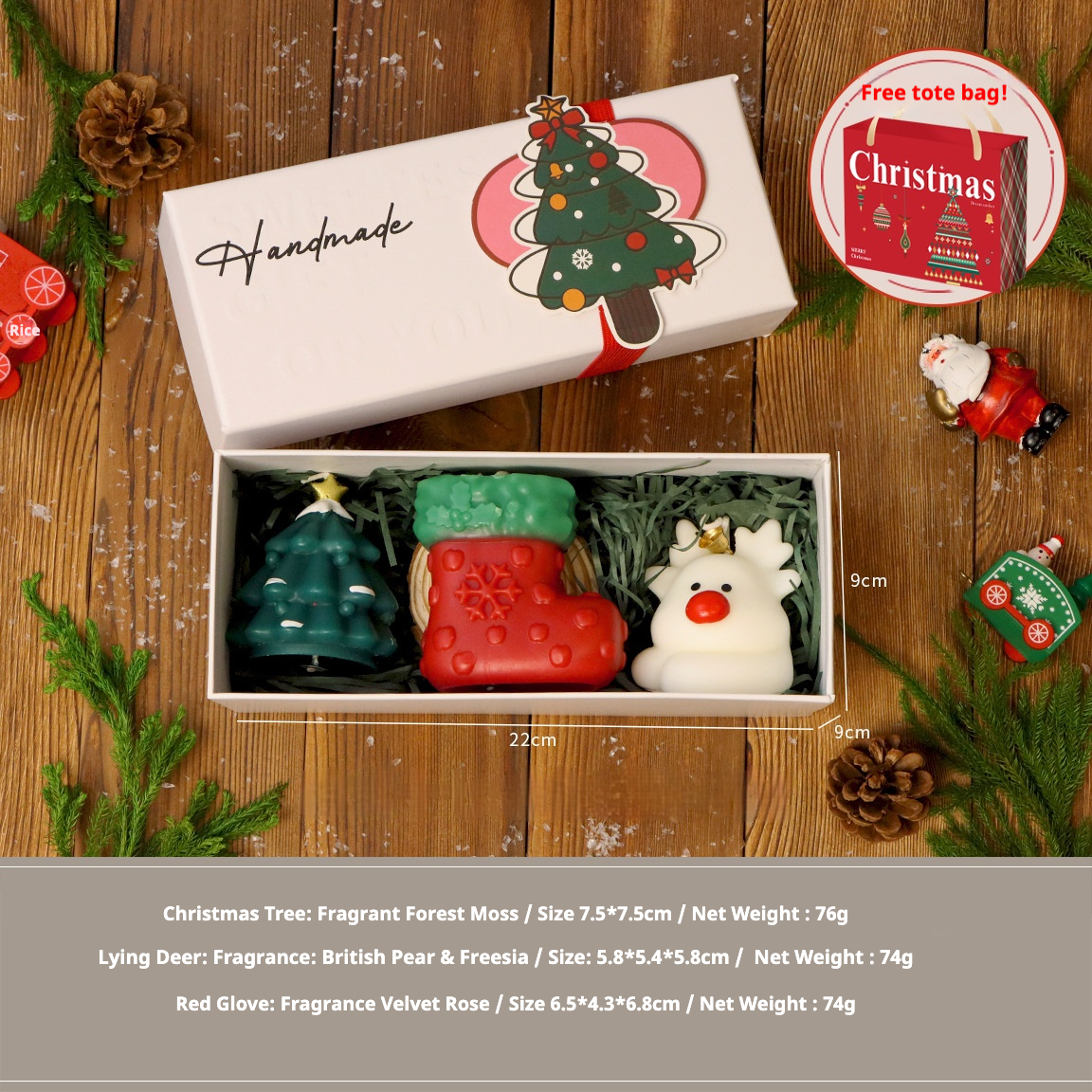 Christmas Handmade Scented candles