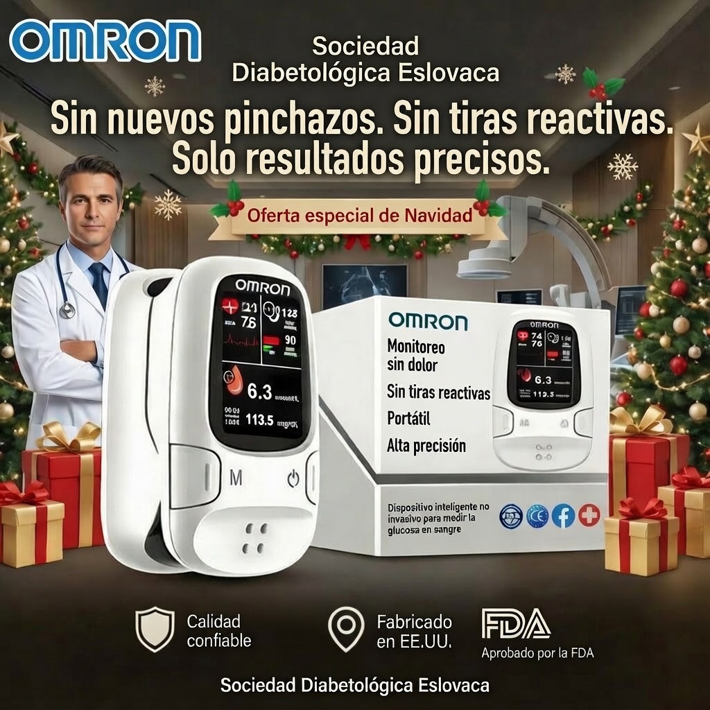 Omron™ presenta el nuevo medidor de glucosa en sangre inteligente y no invasivo 🔥Hecho en EE. UU.🔥