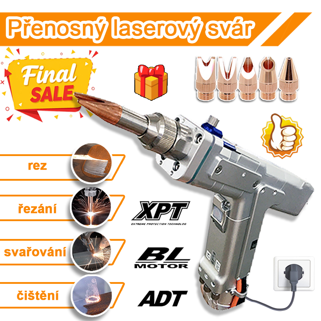 😀【50% off】🌟[První laserová pistole 4 v 1 na světě] Multifunkční laserová pistole 15000W