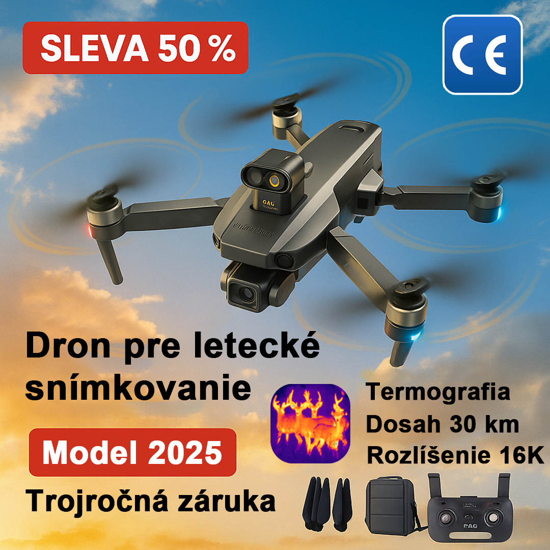 😀 Neprekonateľný dron s 16K HD a 30km doletom, ušetríte 70%! 🥳