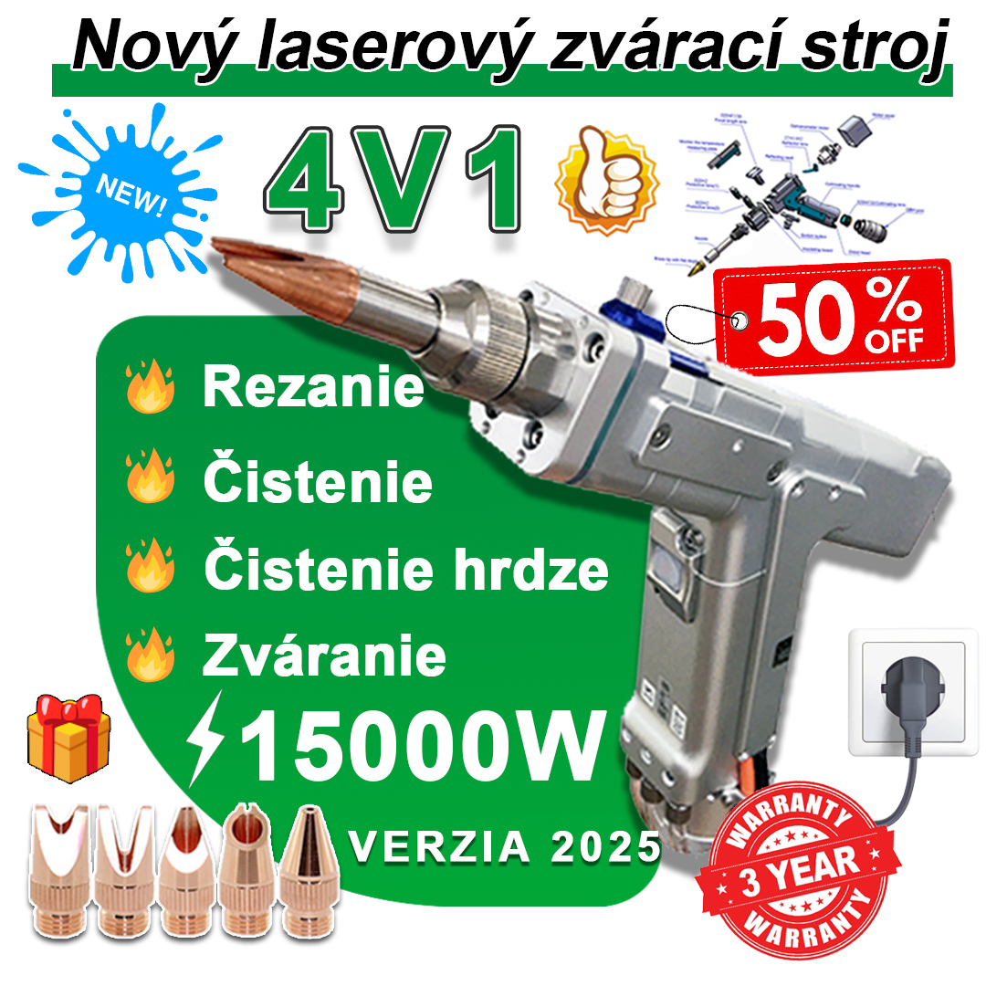 💎🌻[Letná akciová kampaň!] Multifunkční laserová pistole 15000W
