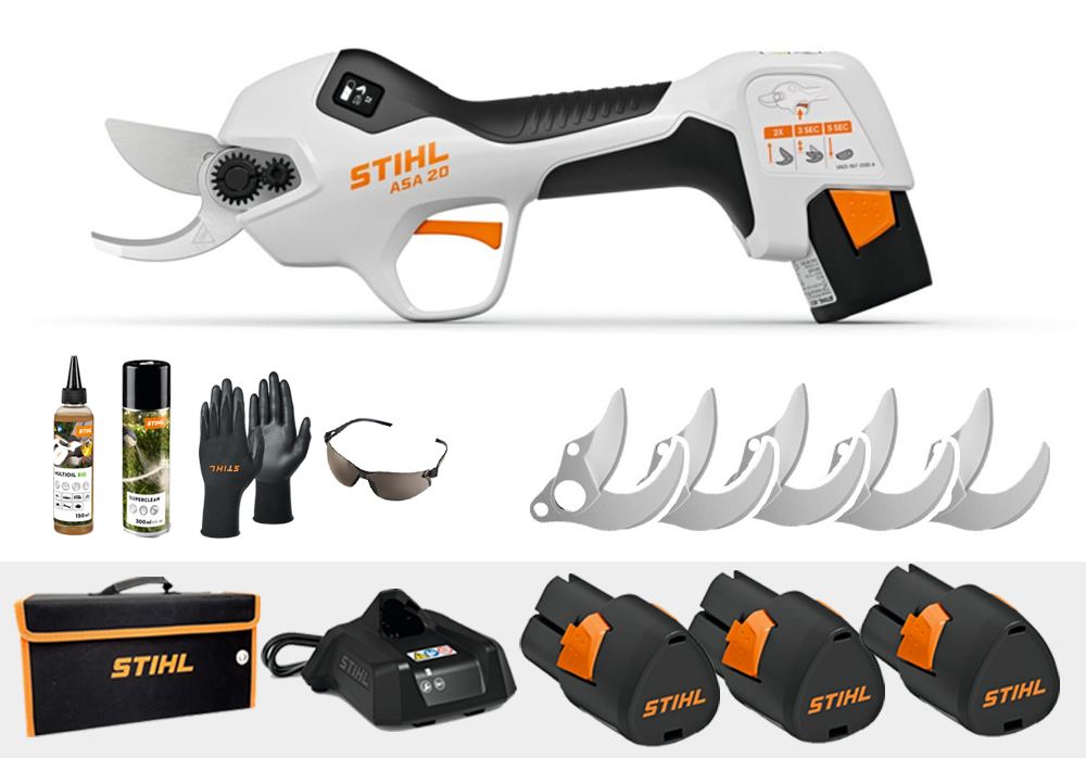🎉【STIHL】ASA 20 litij-ionske akumulatorske obrezovalne škarje