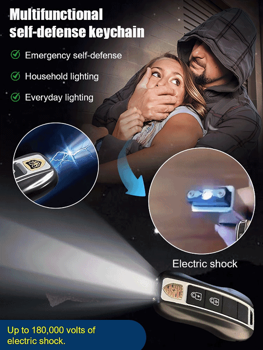 Appearance is a car key, actually can release voltage