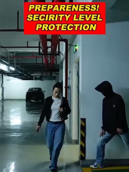 Multifunctional self-defense keychain