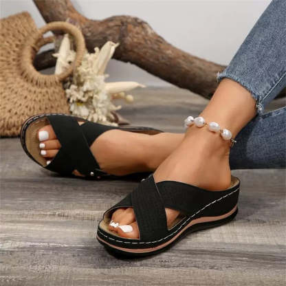 Ortopedyczne sandały wygodne do noszenia przez cały dzień, łagodzą bóle pleców i stóp 🔥💖 Druga para za pół ceny