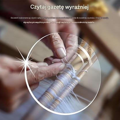 Inteligentne okulary do czytania z automatycznym zoomem – idealne dla seniorów z krótkowzrocznością i dalekowzrocznością. 🔥 Druga para za 50%!