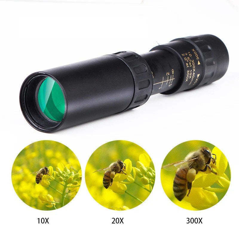 10–300× zoom HD przenośny wysokowydajny teleskop do dalekich odległości, specjalnie zaprojektowany do obserwacji ciał niebieskich i konstelacji