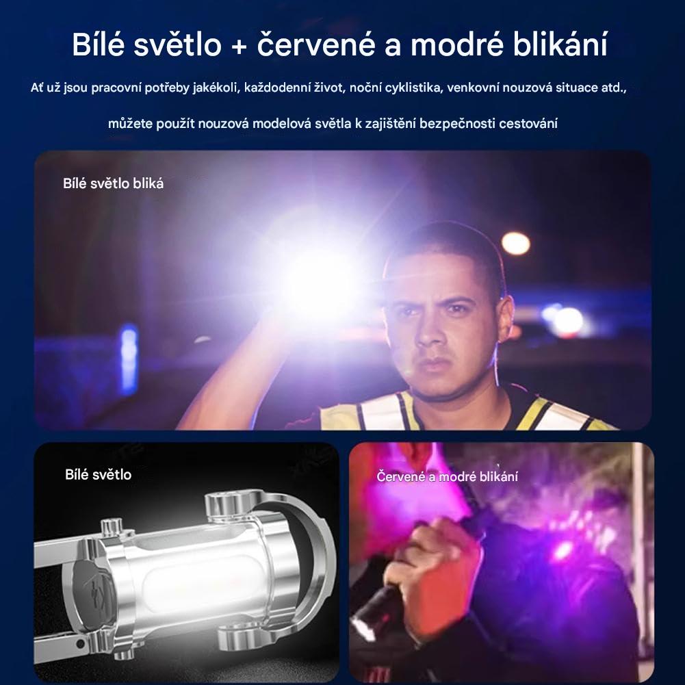 Miniaturowa latarka na klucze | 7 trybów · Duża moc · Niezbędna w sytuacjach awaryjnych