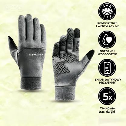 Dotykowe rękawice wełniane z podszewką – zapewniają maksymalny komfort, ciepło i ochronę dla osób starszych 🔥Drugi sztuka za pół ceny!