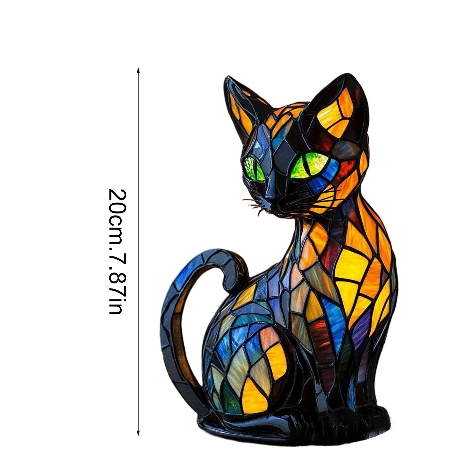 Ta urocza lampka w kształcie kota wniesie do każdego pomieszczenia ciepłą atmosferę dzięki mruczeniu.