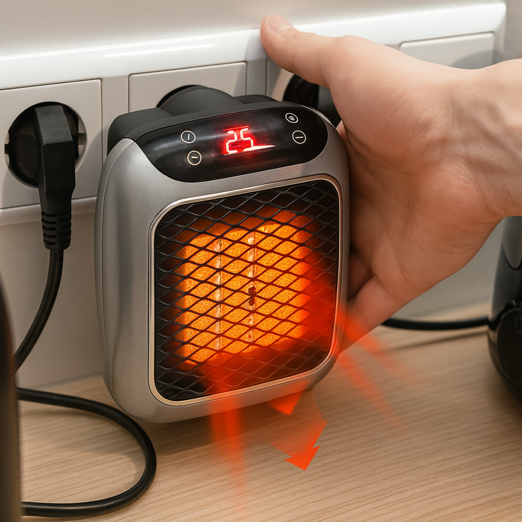 S topidlem Coeurva už nikdy nebudete plýtvat penězi za vytápění – váš pokoj se ohřeje během několika sekund 🔥Druhý kus za poloviční cenu!