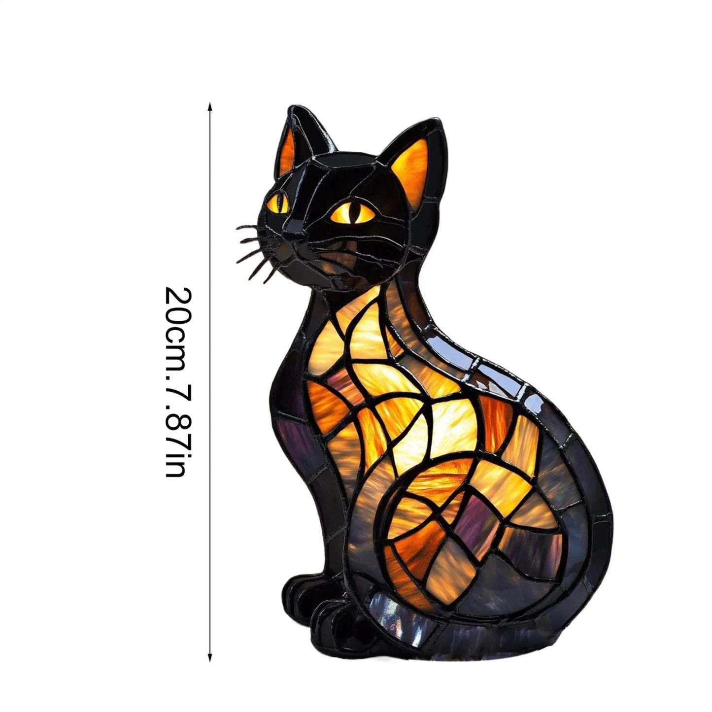 Ta urocza lampka w kształcie kota wniesie do każdego pomieszczenia ciepłą atmosferę dzięki mruczeniu.