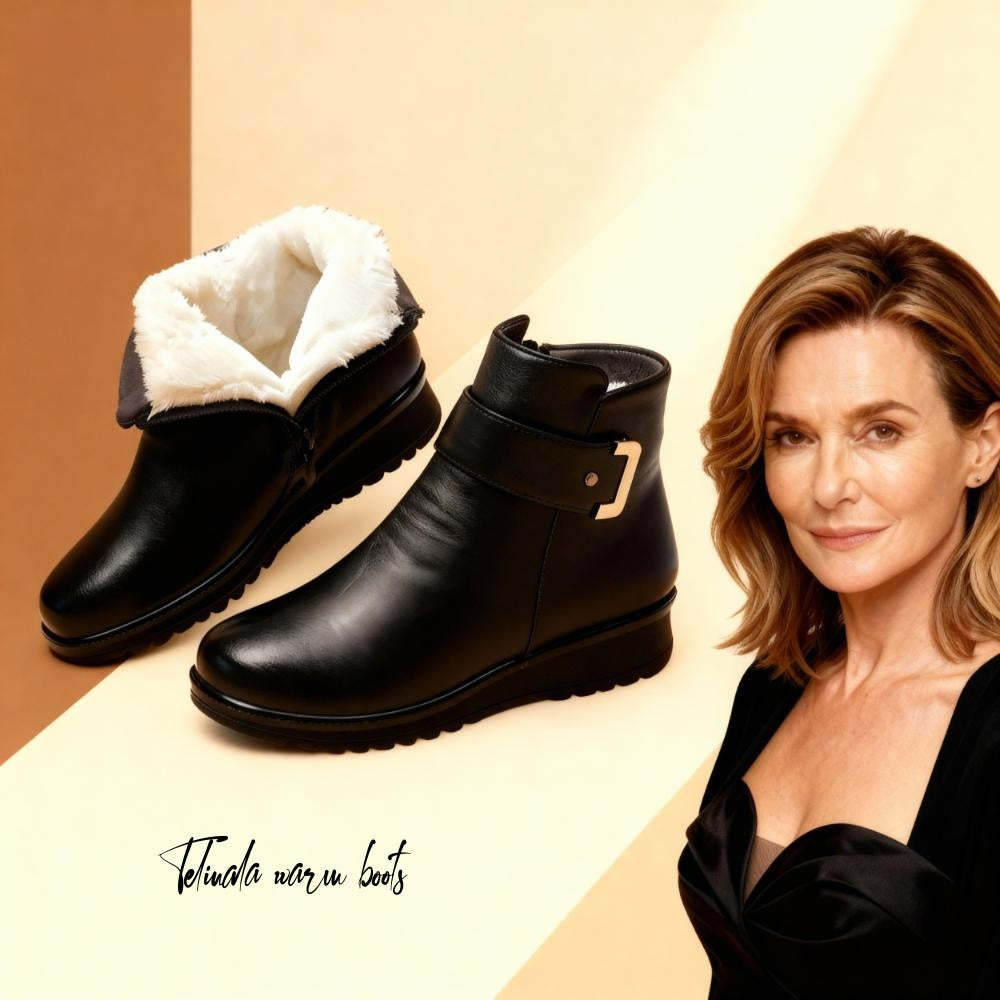 Miękkie i wygodne półbuty damskie z prawdziwej wełny i premium skóry (z podparciem łuku stopy – ułatwia chodzenie) 🔥🔥