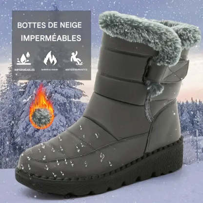 Premium ortopedyczne kapcie zimowe dla seniorów – wygodne, stabilne, ciepłe i wodoodporne, teraz 50% rabatu!