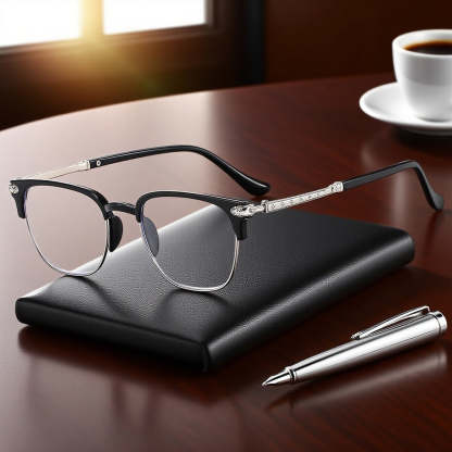 Inteligentne okulary do czytania z automatycznym zoomem – idealne dla seniorów z krótkowzrocznością i dalekowzrocznością. 🔥 Druga para za 50%!