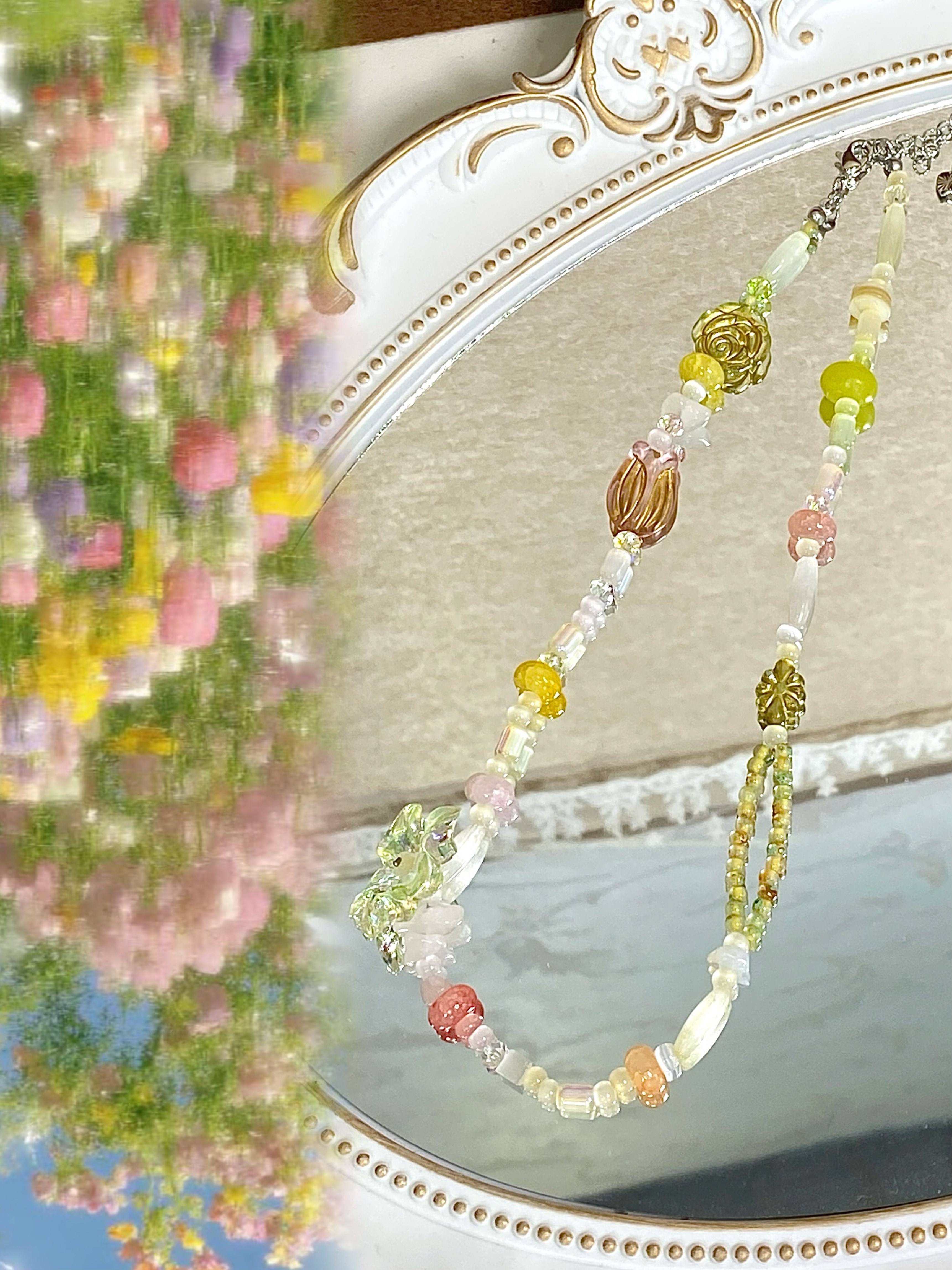 Gelato Garden necklace