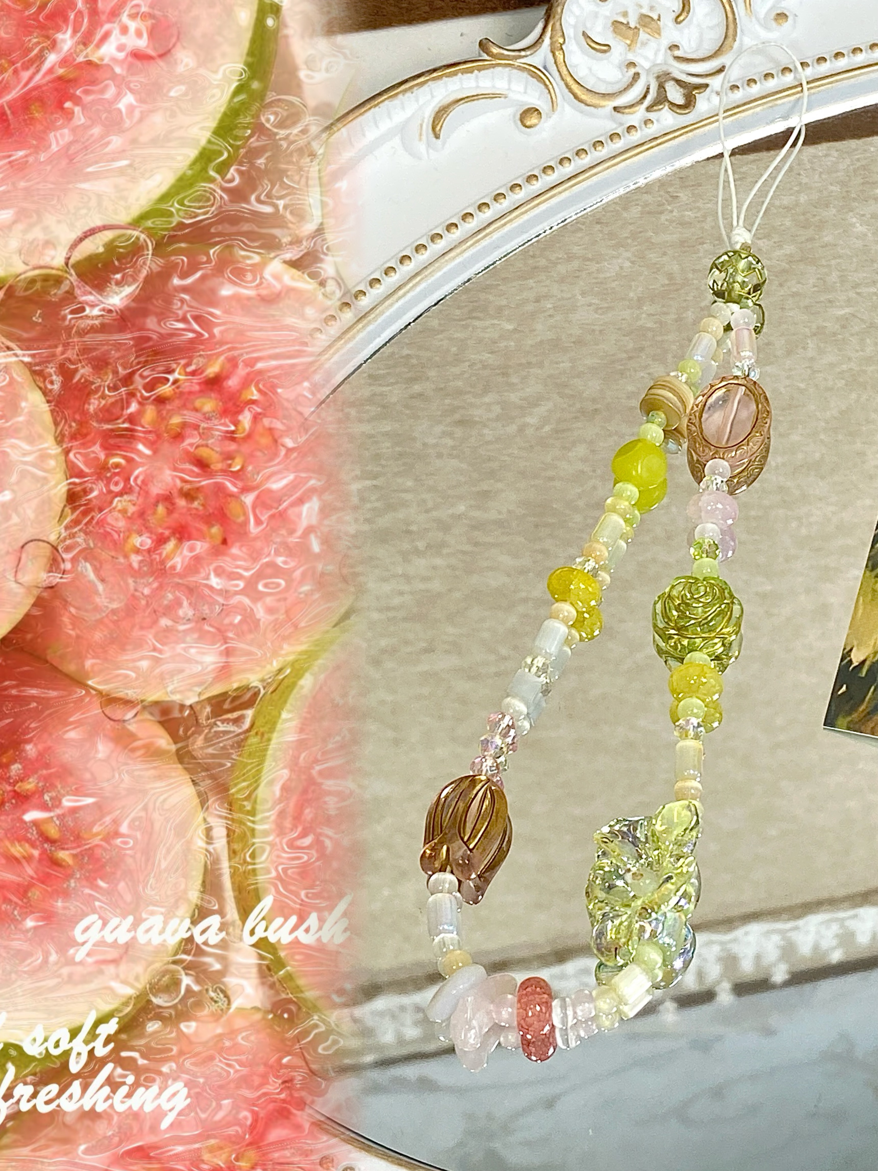 Gelato Garden phone strap