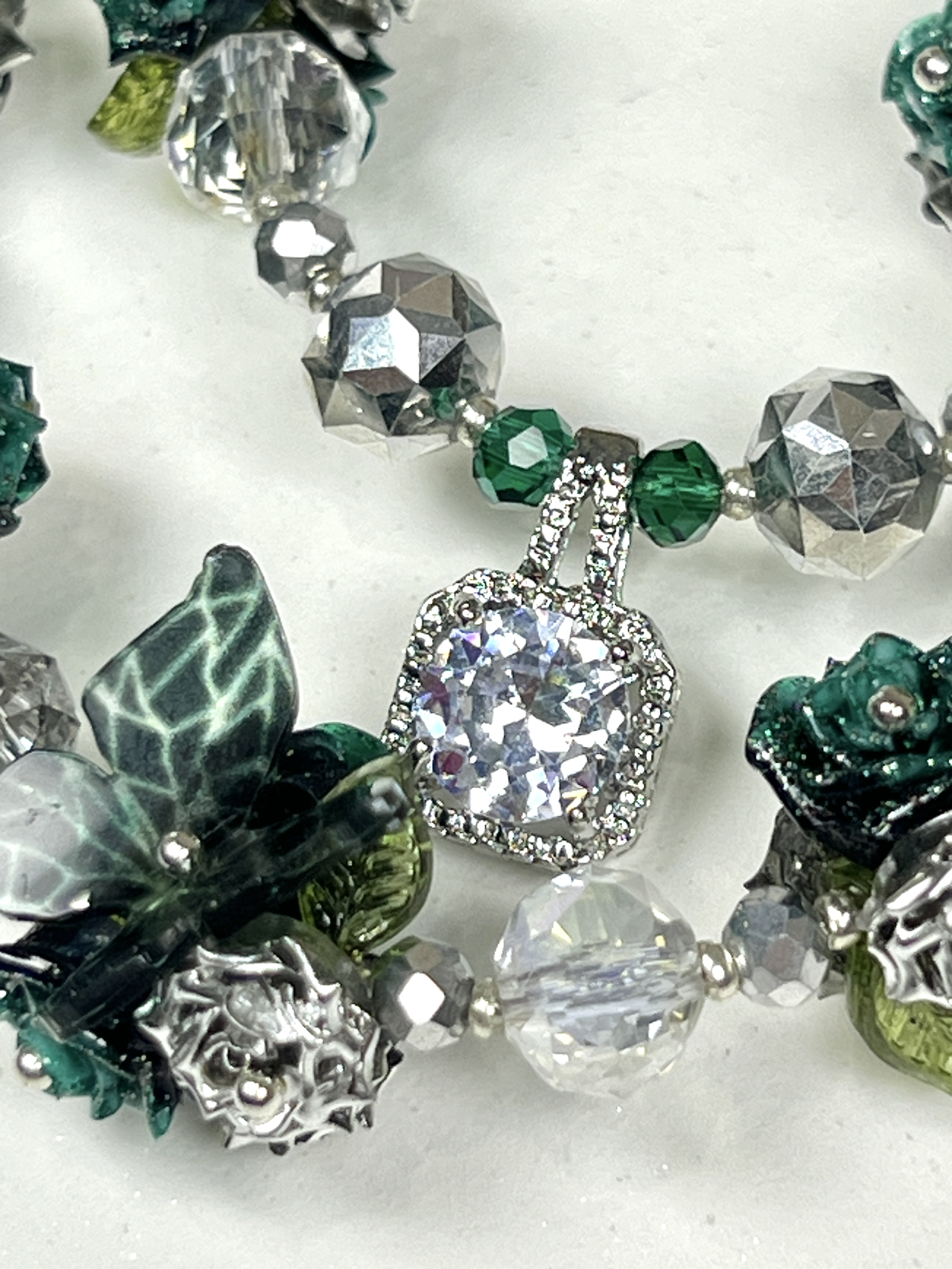 Emerald Dew phone strap/charm