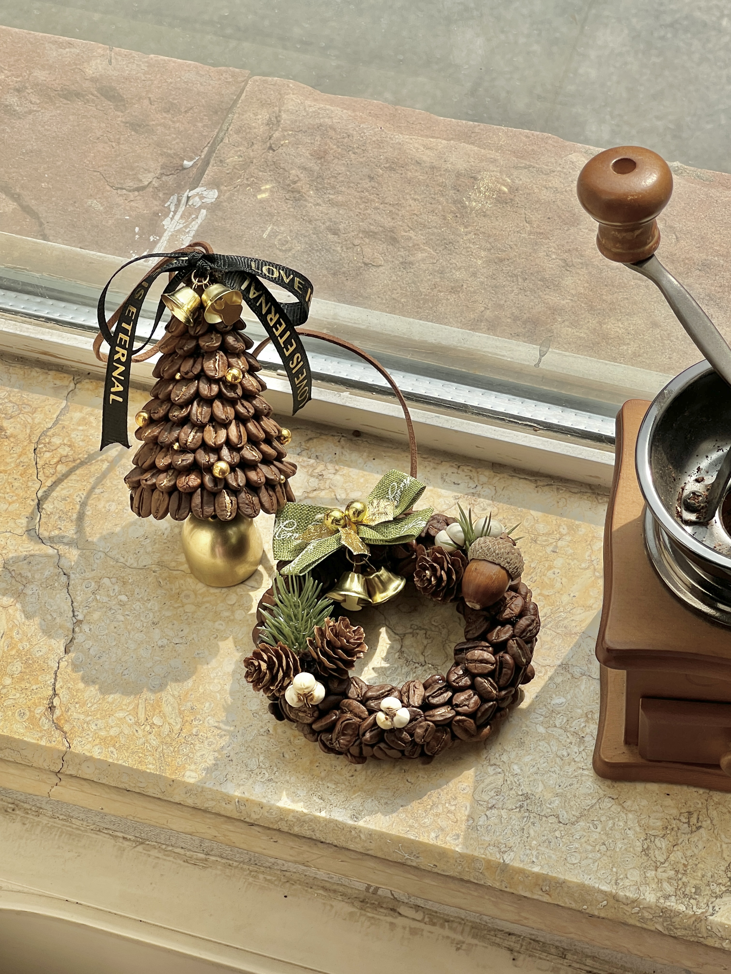 Brew Tree coffee bean christmas car hanging car charm 