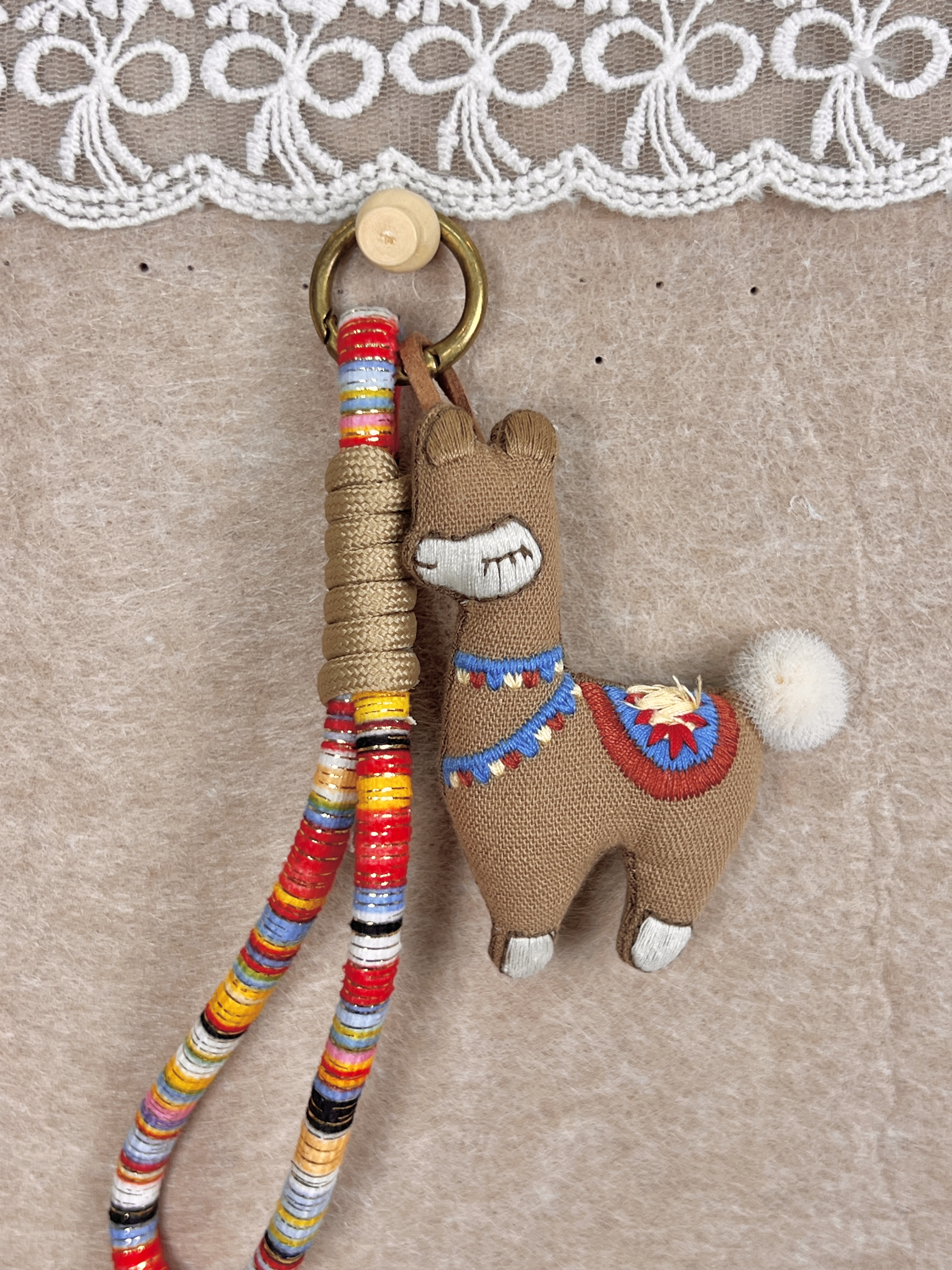 Cute Soft Plush Animal Charm