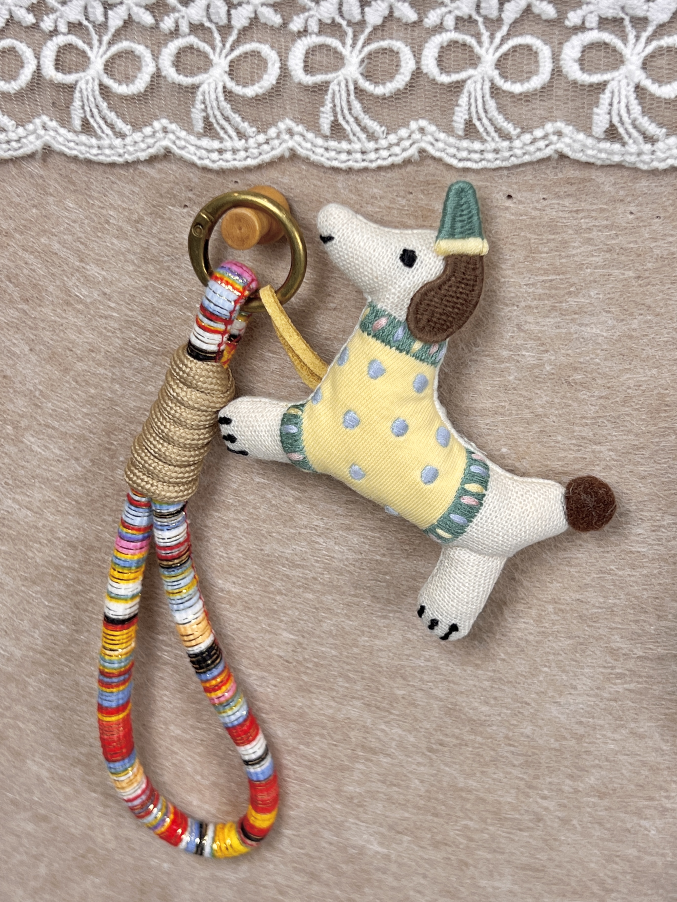 Cute Soft Plush Animal Charm