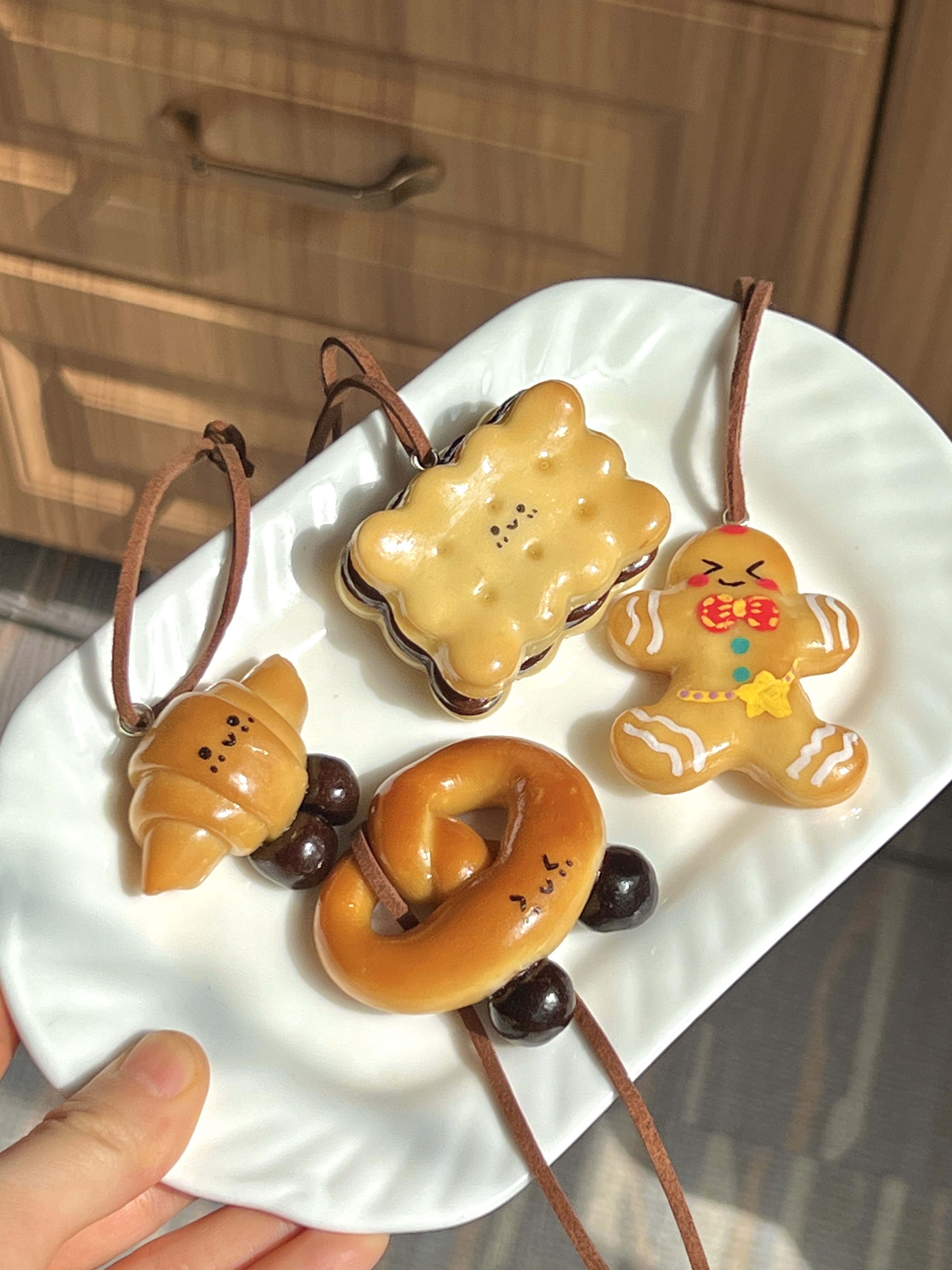 The Pretzel Keepers Bag Charm Keyring Charm Car Charm