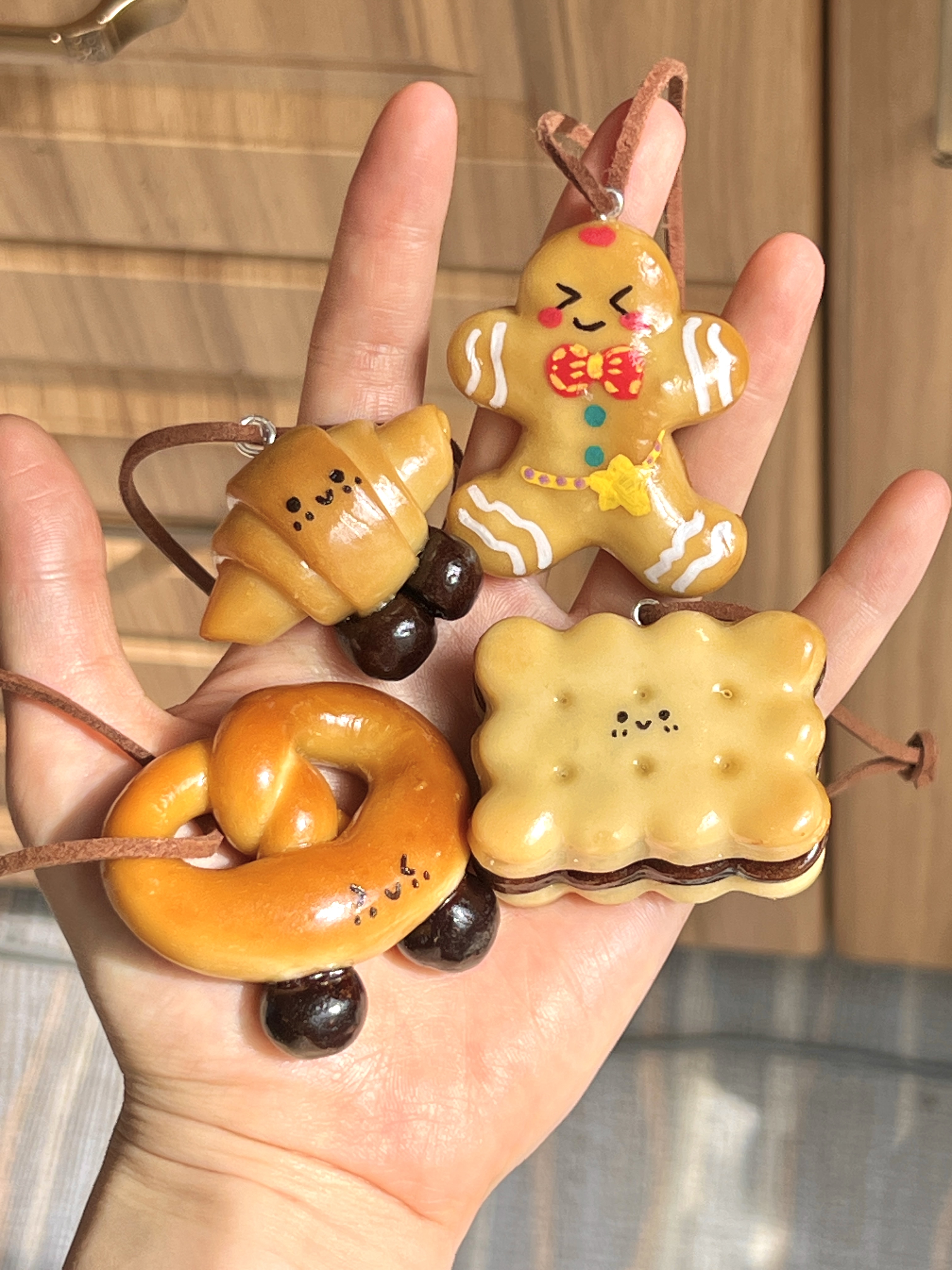 The Pretzel Keepers Bag Charm Keyring Charm Car Charm