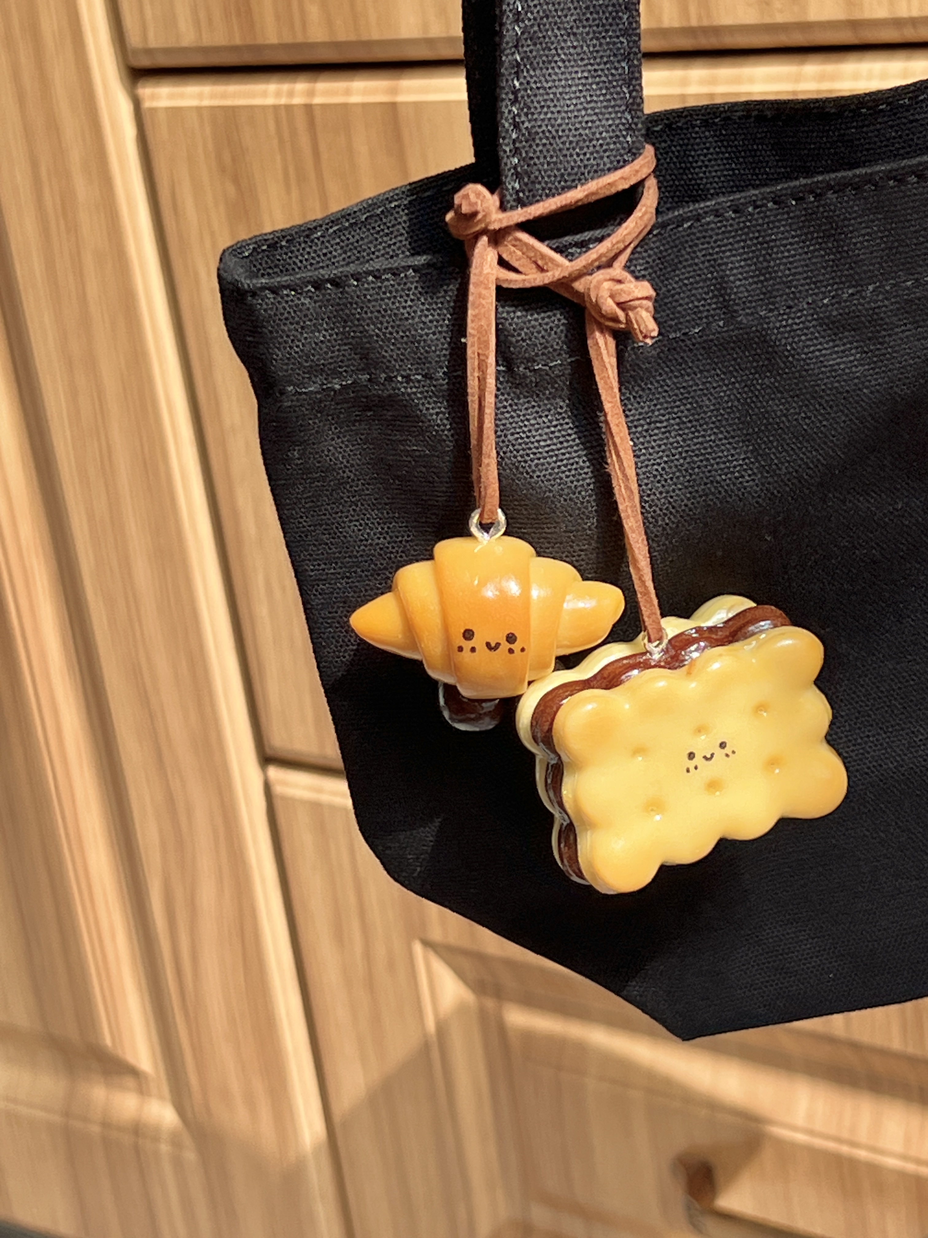 The Pretzel Keepers Bag Charm Keyring Charm Car Charm