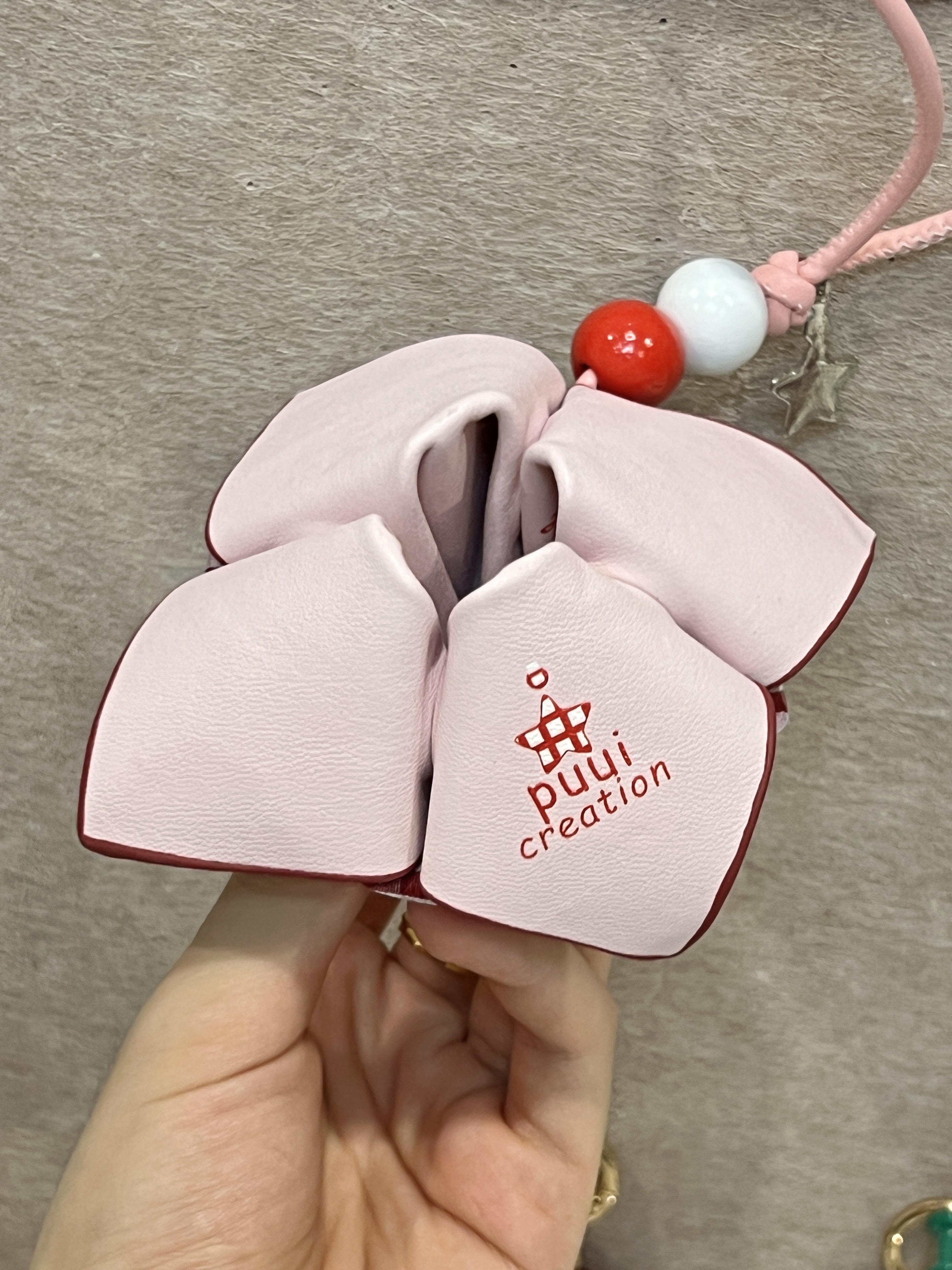 Fortune Teller Bag Charm Keychains Car hanging Charm