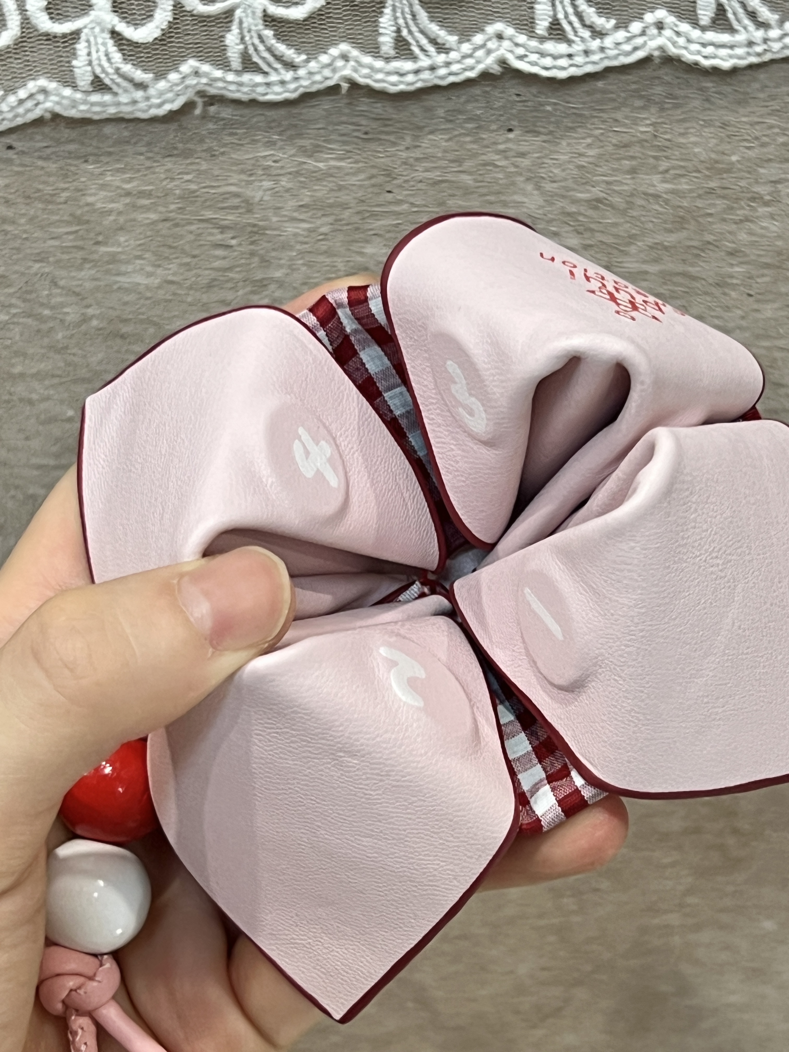 Fortune Teller Bag Charm Keychains Car hanging Charm