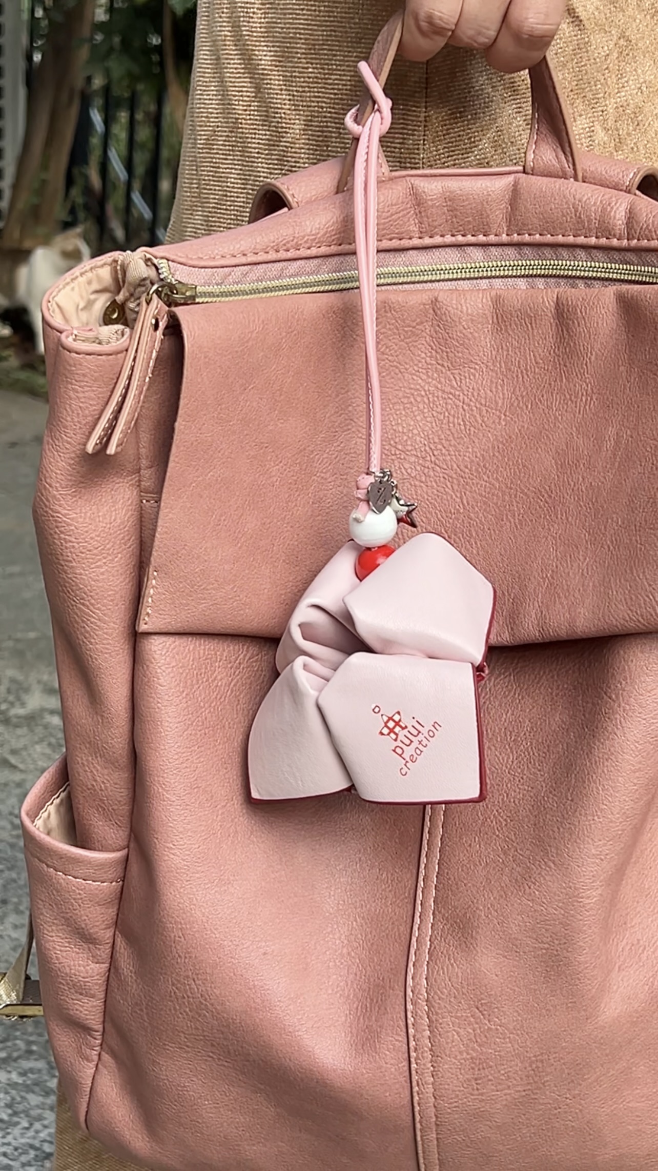 Custom Fortune Teller Bag Charm Keychains Car hanging Charm