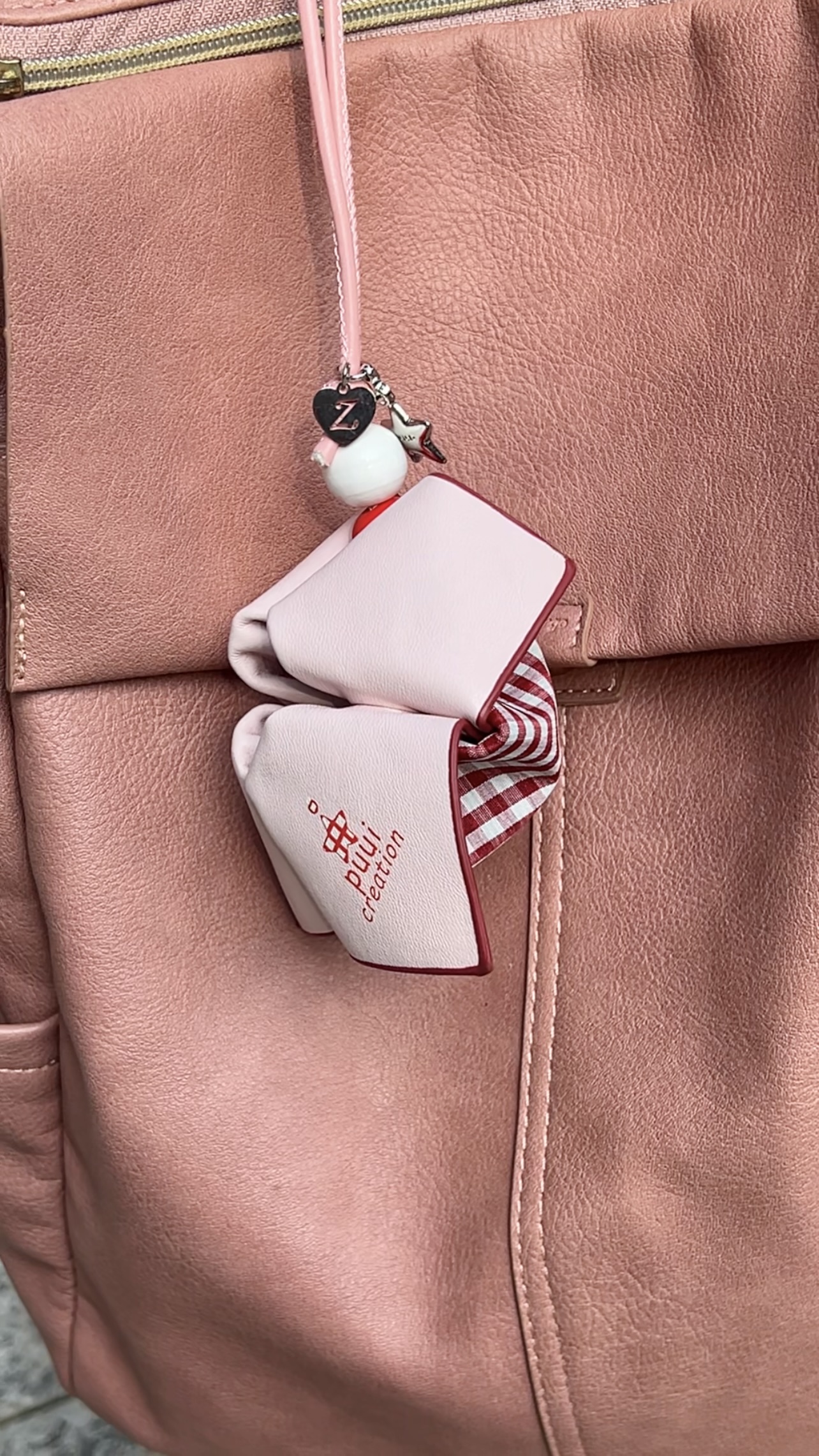 Custom Fortune Teller Bag Charm Keychains Car hanging Charm