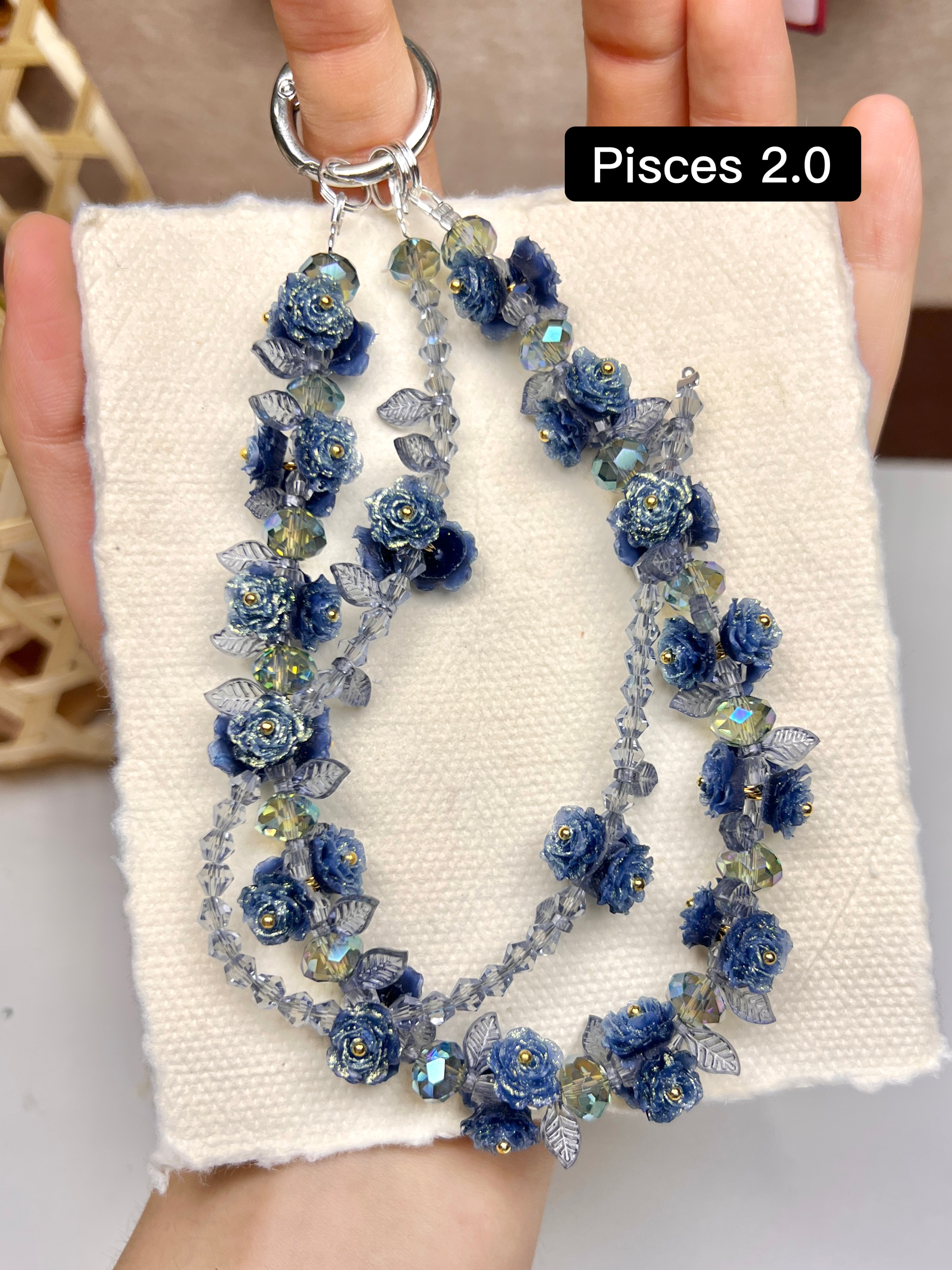 Zodiac Birthstone Charms phone strap bag charm 